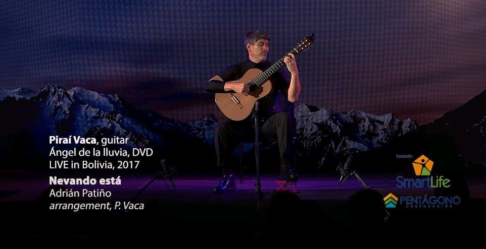 Piraí Vaca inicia su gira nacional con la canción Nevando Está