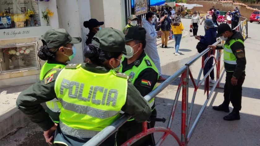 Policía reporta casos durante Todos Santos
