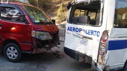 Accidente en la autopista La Paz-El Alto