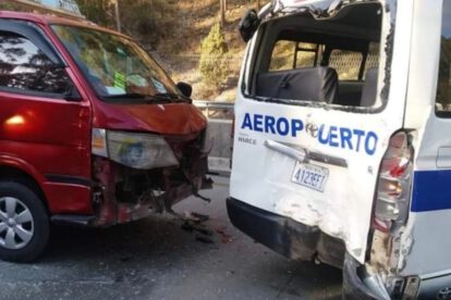 Accidente en la autopista La Paz-El Alto