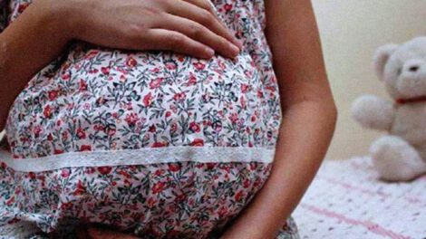 Niña embarazada producto de una violación