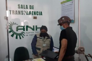 Sala de Transparencia en Oruro