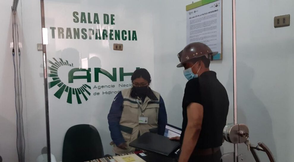 Sala de Transparencia en Oruro