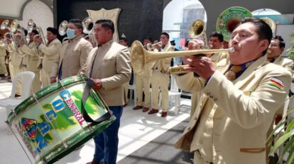 Banda Central Cocani estrena la morenada 'Somos los pesados'