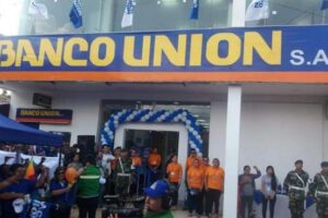 Robo en Banco Unión en Riberalta