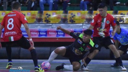 La acción del cotejo en el cual Proyecto Latín le ganó a Petrolero de Yacuiba