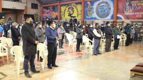 Invocan a la Virgen del Socavón para proteger la salud de los orureños