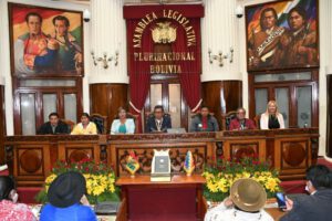 Freddy Mamani asumió la presidencia de la Cámara Baja