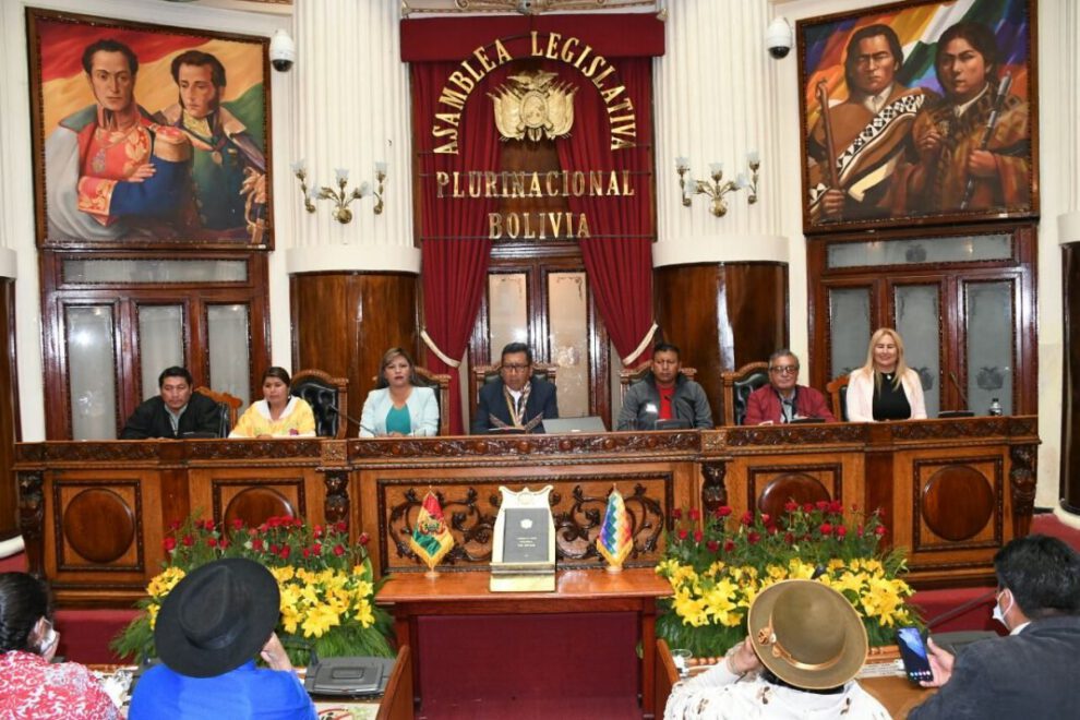 Freddy Mamani asumió la presidencia de la Cámara Baja