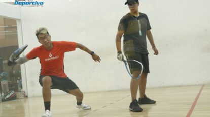 Moscoso y Barrios campeones raquetbol