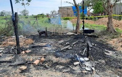 Tres niños mueren calcinados en un incendio en Trinidad