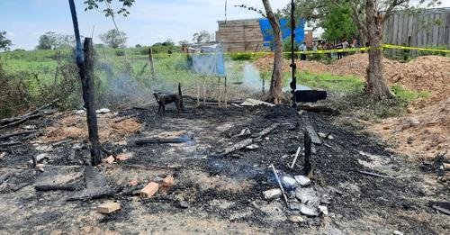 Tres niños mueren calcinados en un incendio en Trinidad