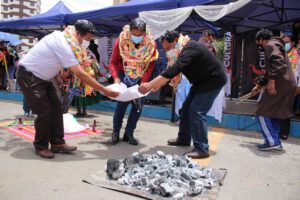 Inauguración del Calvario en el Carnaval de Oruro