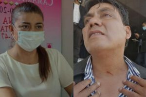 Agresiones en la Asamblea Legislativa entre Héctor Arce y Tatiana Áñez