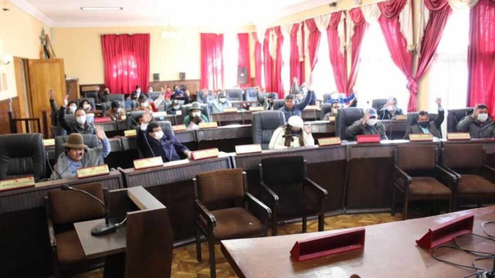 Modificaciones presupuestarias ALDO en la Asamblea Legislativa Departamental de Oruro