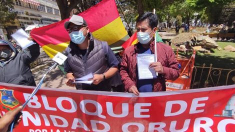 Grupo de ciudadanos pide seguir en la lucha Contra la Ley 1386