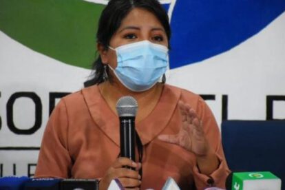Enfrentamientos en Potosí reportados por la Defensora del Pueblo, Nadia Cruz