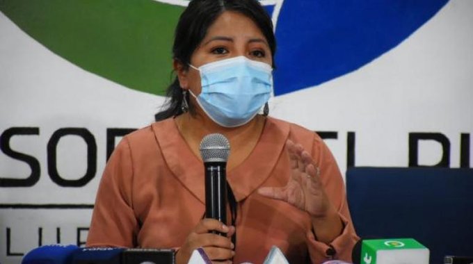 Enfrentamientos en Potosí reportados por la Defensora del Pueblo, Nadia Cruz