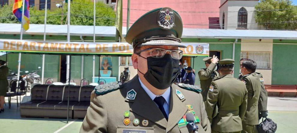Cambio de comandante policial en Oruro tras represión a periodistas