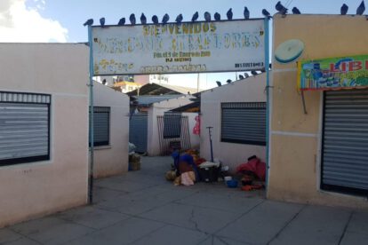Mercado Miraflores ubicado a una cuadra de la avenida Tomás Barrón