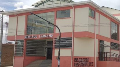 Fachada del Mercado Camacho ayudando a las amas de casa