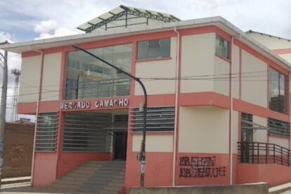 Fachada del Mercado Camacho ayudando a las amas de casa