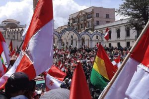 Cabildo en Potosí convocado por el Comité Cívico Potosinista