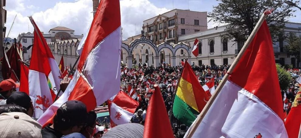 Cabildo en Potosí convocado por el Comité Cívico Potosinista