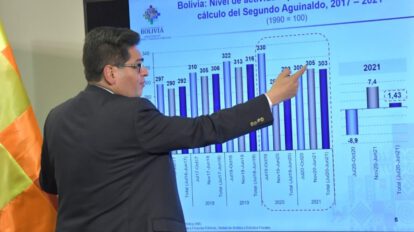 Ministro de Economía, Marcelo Montenegro, explica el doble aguinaldo y el crecimiento del PIB