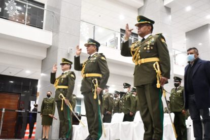 Ascenso de generales en la Policía Boliviana