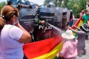 Uso desproporcional de la fuerza por la Policía en bloqueos de Santa Cruz
