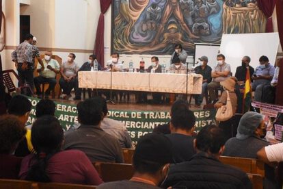 Ley 1386 y movilizaciones en Bolivia