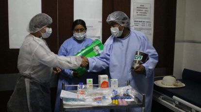 Lotería dona medicamentos a Rubén Canaviri en terapia intensiva