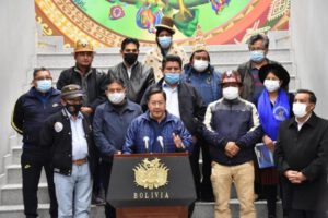 Abrogación de la Ley 1386 por el Presidente de Bolivia