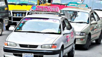 Control de tarifas de taxis en La Paz mediante tecnología