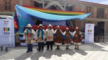 Chipaya elecciones autoridades en base a sus normas y procedimientos propios