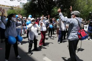 Caminata por la vida para pacientes con diabetes