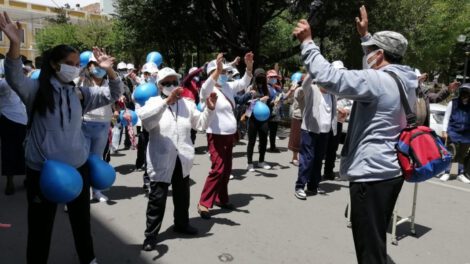 Caminata por la vida para pacientes con diabetes