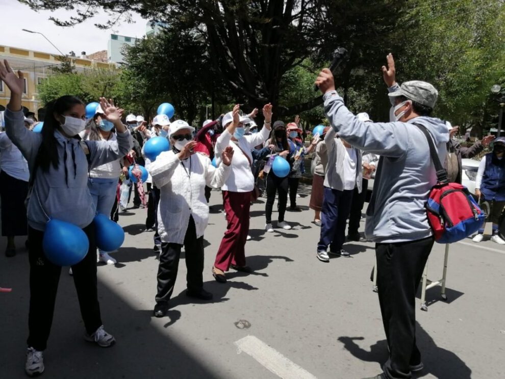 Caminata por la vida para pacientes con diabetes