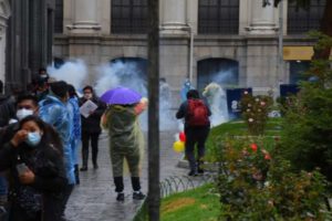 Disturbios en la Asamblea de la Paceñidad