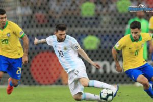 Eliminatorias Sudamericanas entre Argentina y Brasil en San Juan