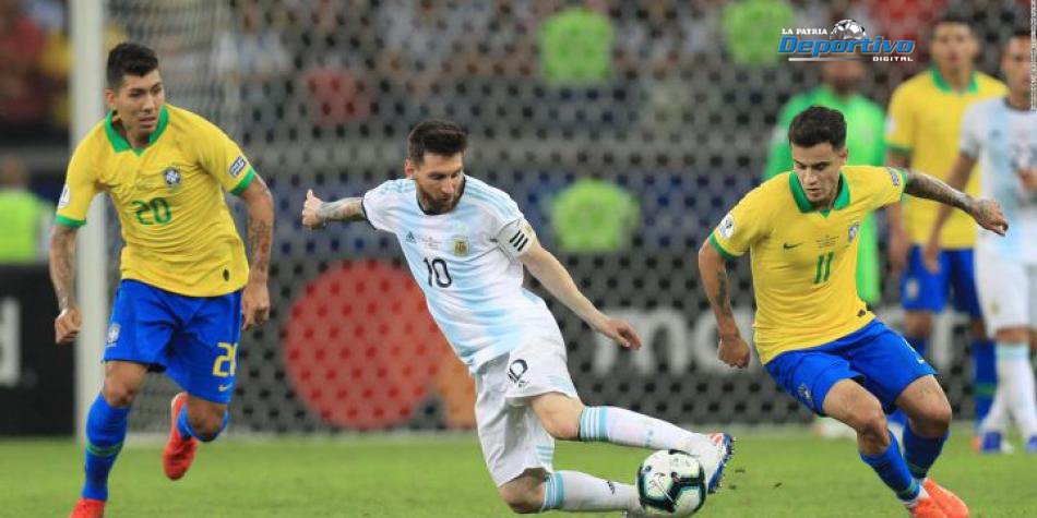 Eliminatorias Sudamericanas entre Argentina y Brasil en San Juan