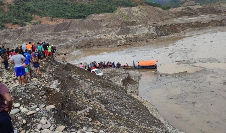 Desborde del río Mapiri y operativo de rescate