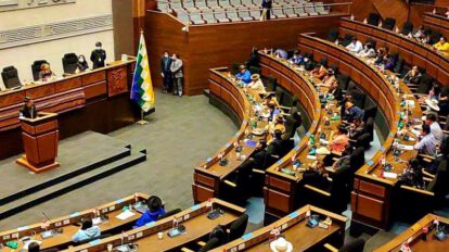 Restitución de los 2/3 en el Senado de Bolivia
