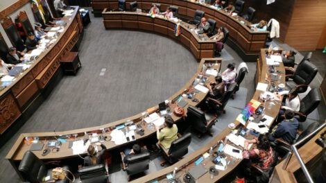 Abrogación de la Ley 1386 en la Cámara de Senadores