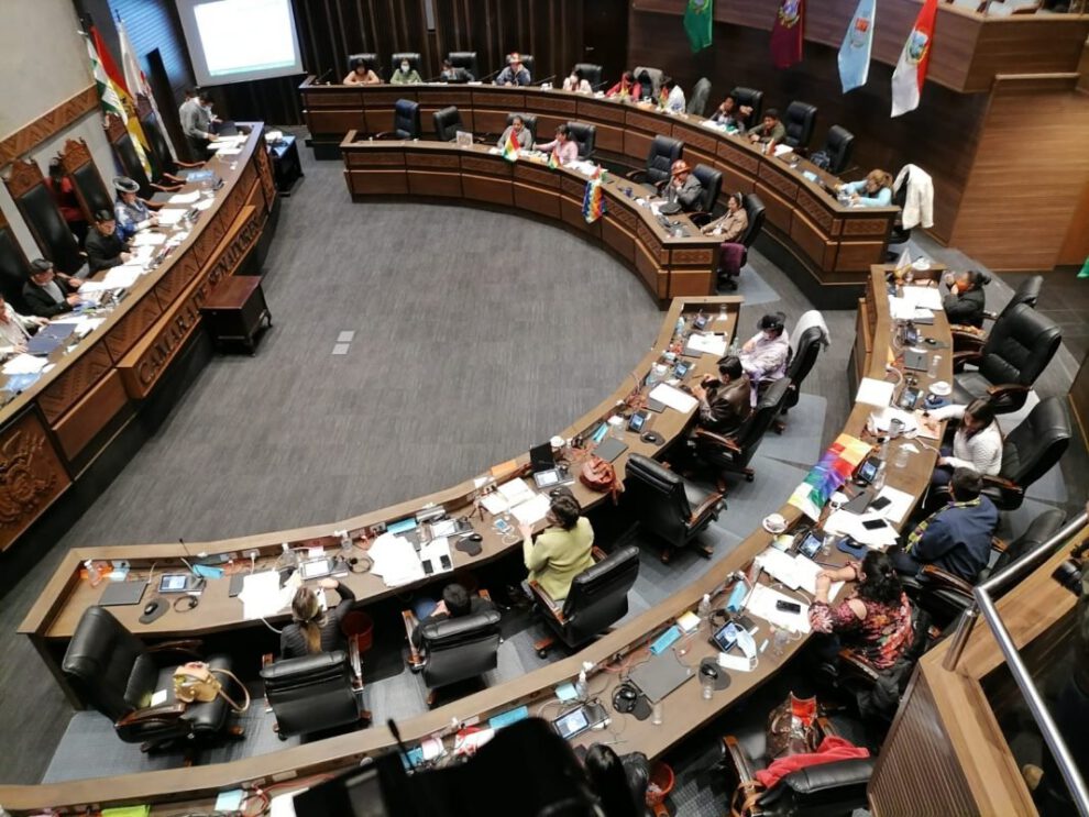 Abrogación de la Ley 1386 en la Cámara de Senadores