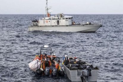 Inmigrantes encontrados en Libia