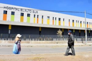 Colapso UTI Hospital El Alto Sur por incremento de pacientes con Covid-19