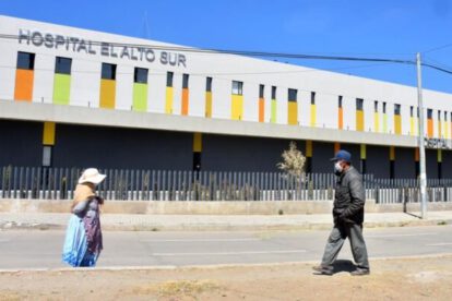 Colapso UTI Hospital El Alto Sur por incremento de pacientes con Covid-19