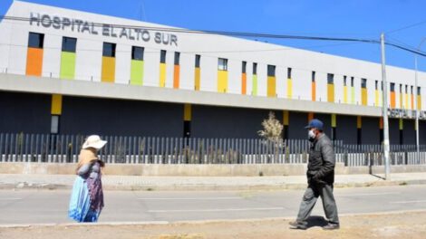 Colapso UTI Hospital El Alto Sur por incremento de pacientes con Covid-19